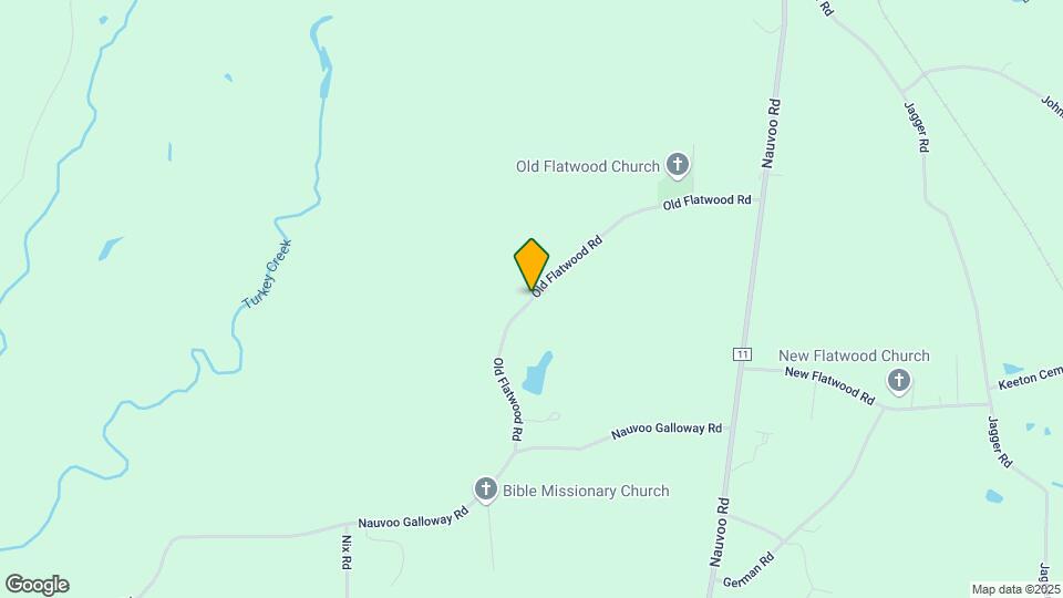 692 Old Flatwood Rd Map and Location Details