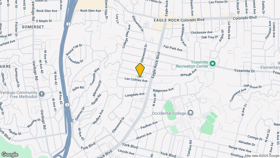 2245 Las Colinas Ave. Map and Location Details