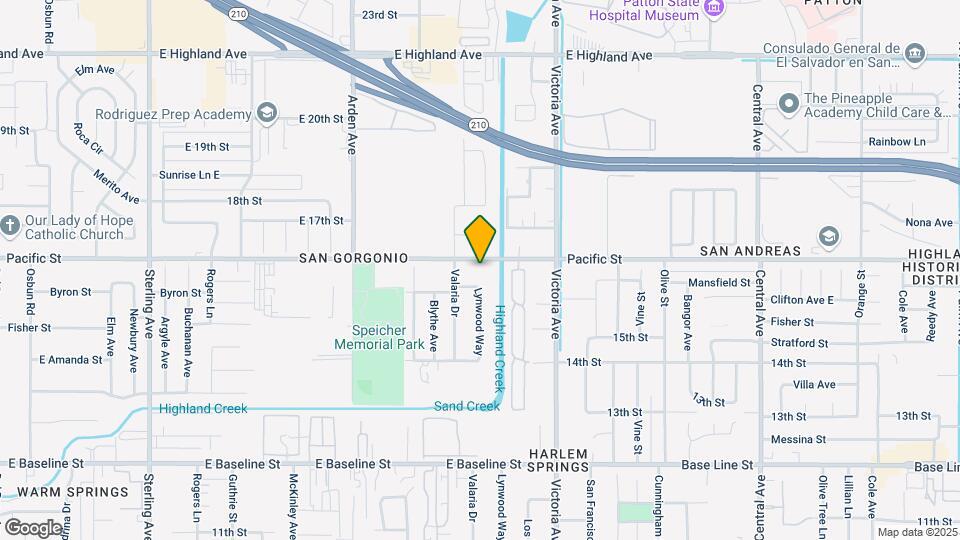 2635 Pacific St Mapa y Detalles de la Ubicación