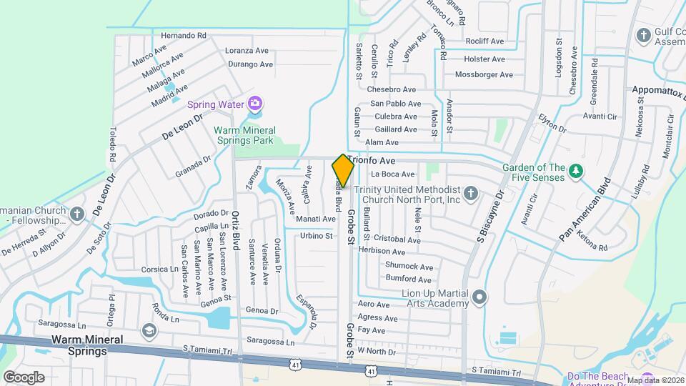 417 Granada Blvd Map and Location Details