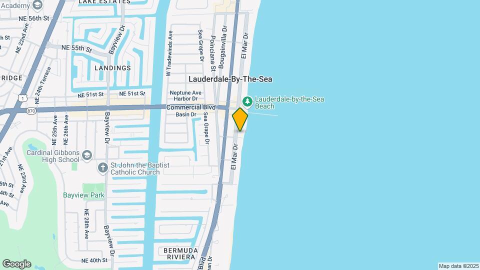 4300 El Mar Dr Map and Location Details