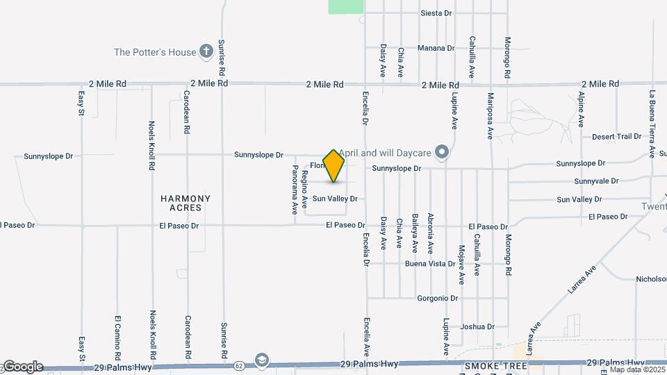 71579 Sunnyvale Dr Map and Location Details