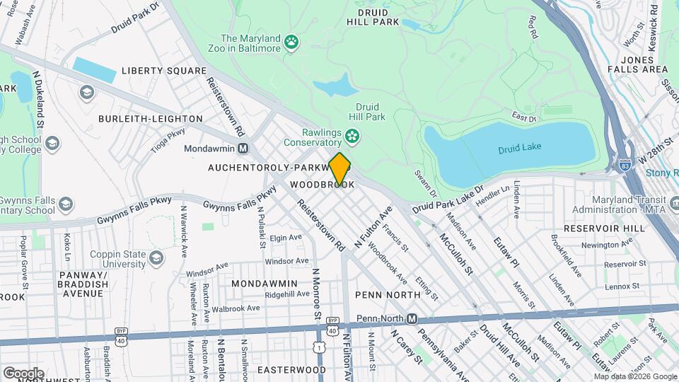 2913 Parkwood Ave Map and Location Details