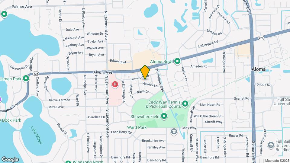 2221 Hawick Ln Map and Location Details