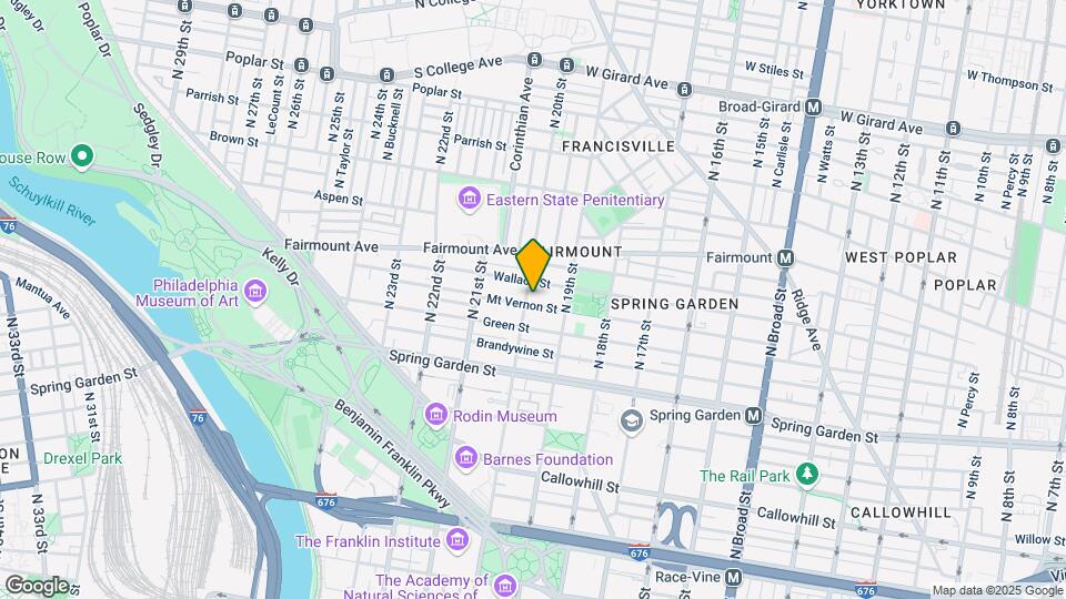 1933 Mount Vernon St Map and Location Details