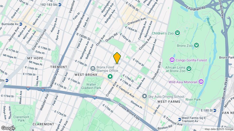 2035 Belmont Ave Mapa y Detalles de la Ubicación