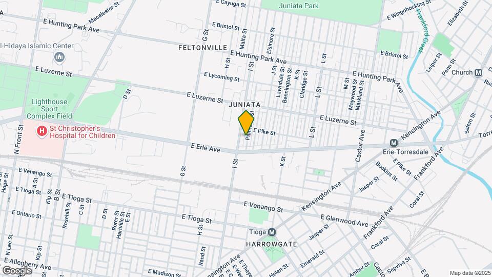 3830 Palmetto St Map and Location Details