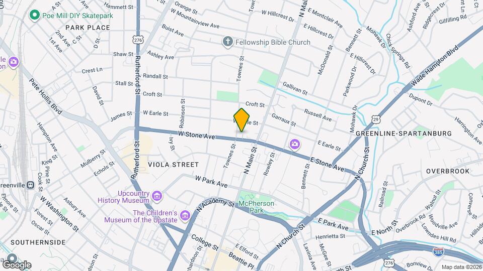 16 W Stone Ave Map and Location Details