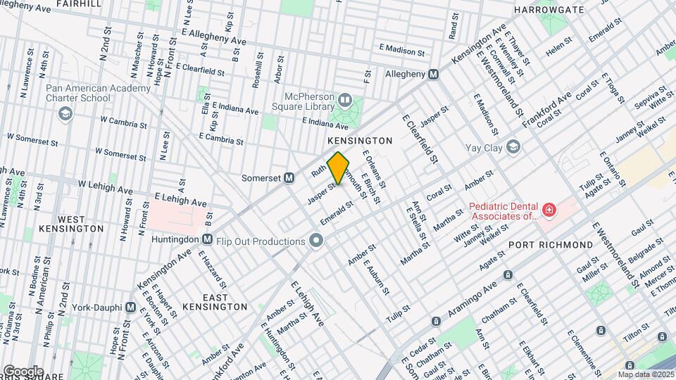 1908 E Cambria St, Unit 1 Map and Location Details