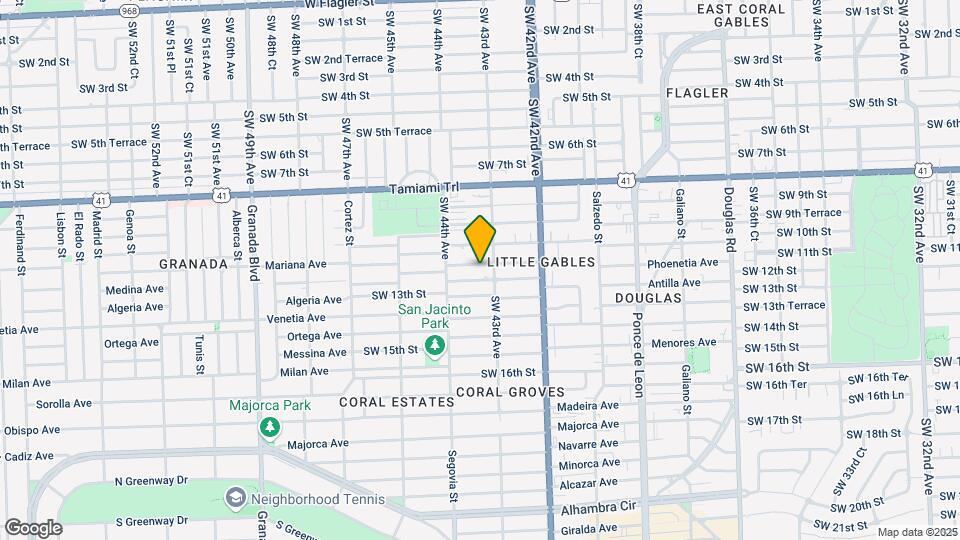 4330 SW 11th St Map and Location Details