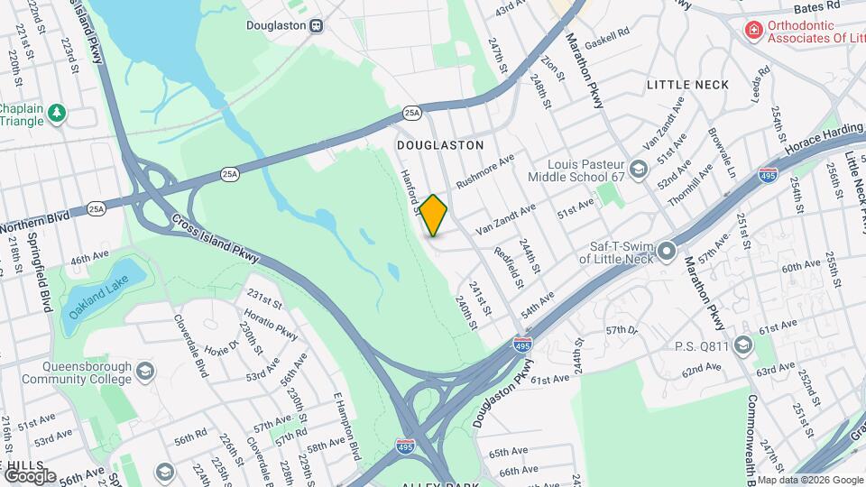 49-09 Hanford St Map and Location Details