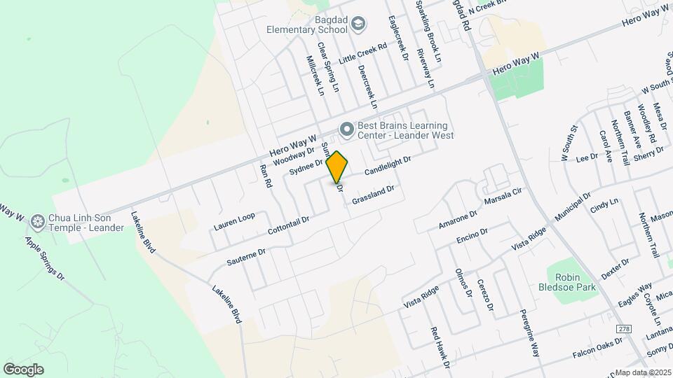 209 Sunny Brook Dr Map and Location Details