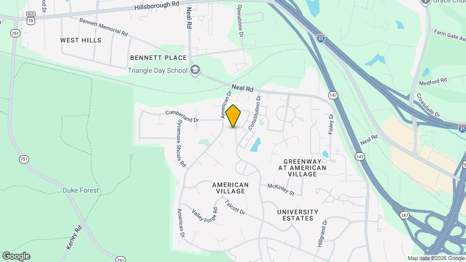 58 Pocono Dr Map and Location Details