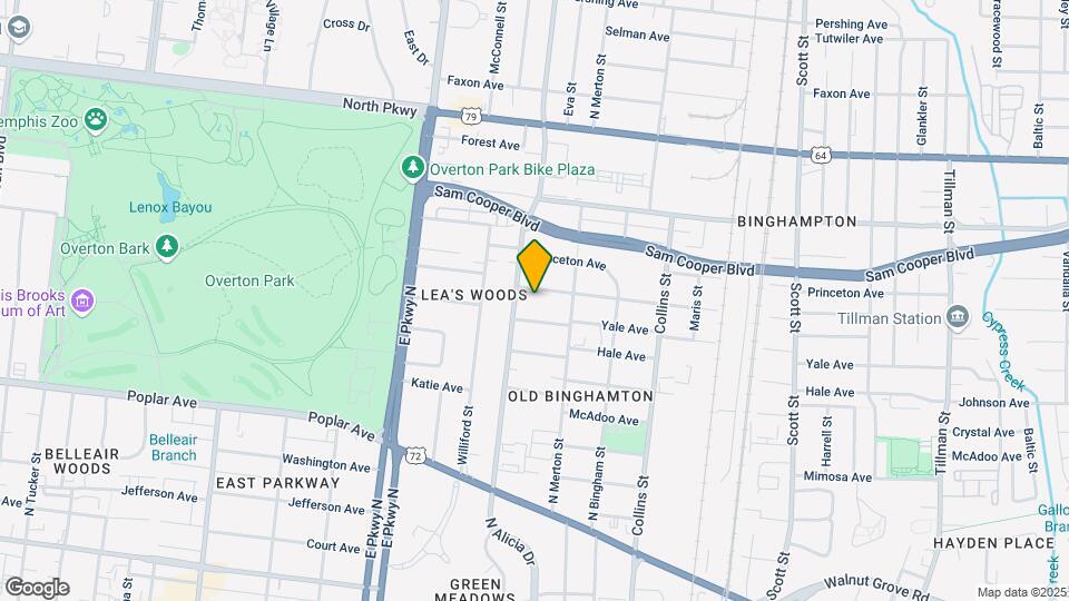 2475 Harvard Ave Map and Location Details