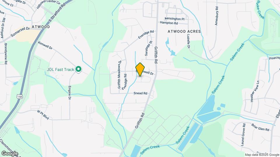 2668 Hartfield Commons Ln Map and Location Details