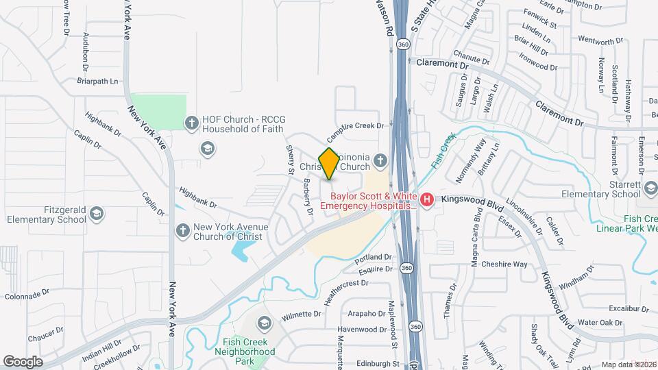 5202 Sherburne Dr Map and Location Details