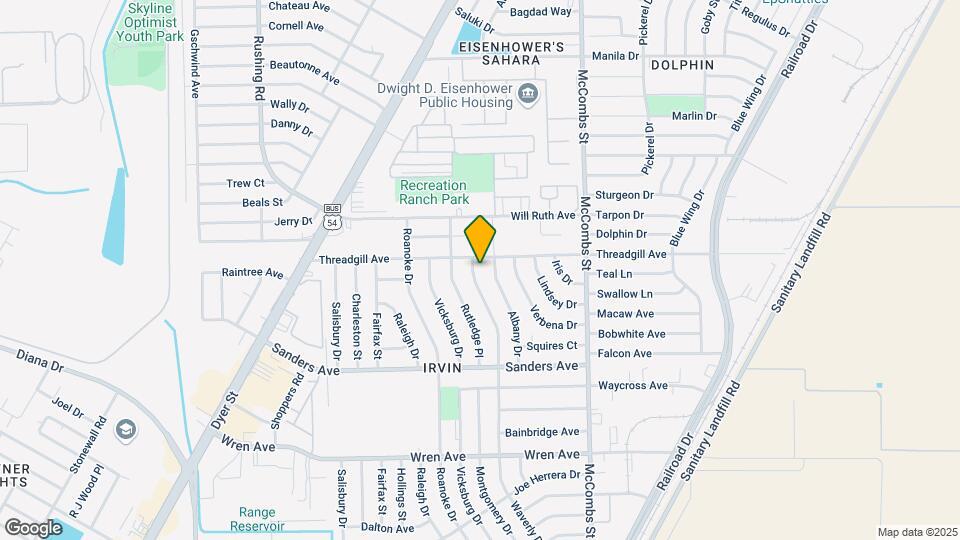 9576 Waverly Dr Map and Location Details