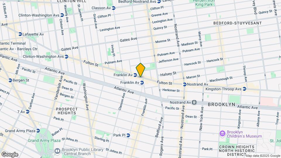 1126 Fulton St Map and Location Details