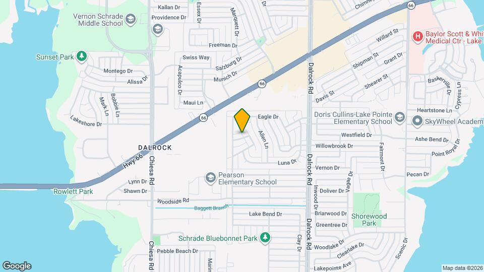 8101 Teal Dr Map and Location Details