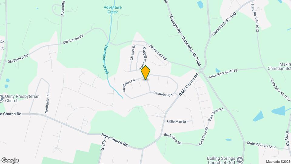 621 Brightwell Dr Map and Location Details