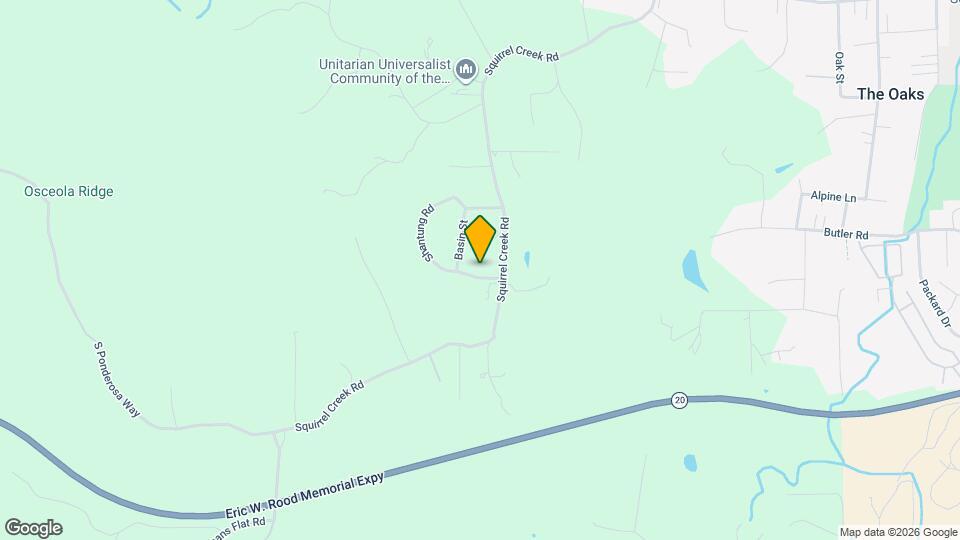 13038 Squirrel Creek Rd Mapa y Detalles de la Ubicación