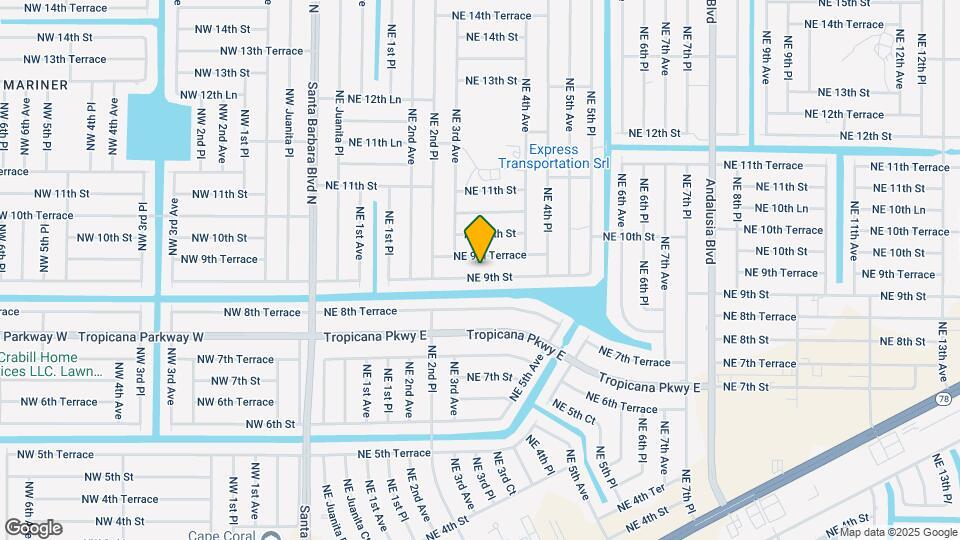 317 NE 9th St Map and Location Details