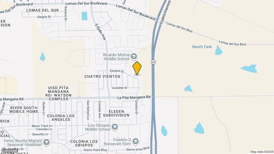 4435 Exodus Dr Map and Location Details