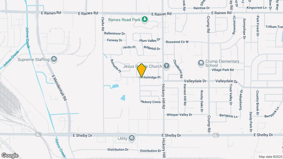 4458 Shadow Creek St Map and Location Details
