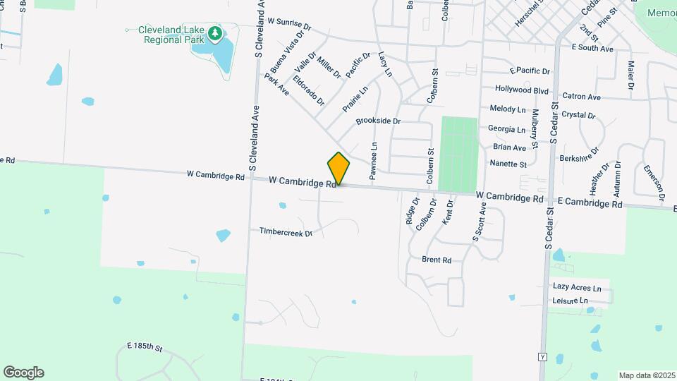 415 W Cambridge Rd Map and Location Details