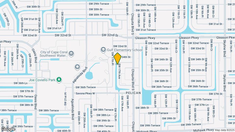 3426 SW 17th Ave Map and Location Details