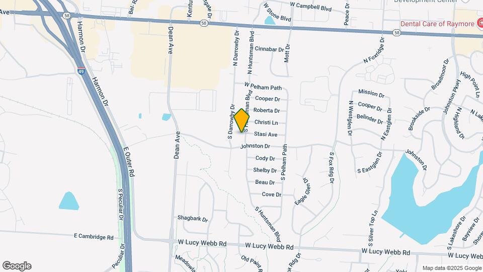208 S Huntsman Blvd Map and Location Details