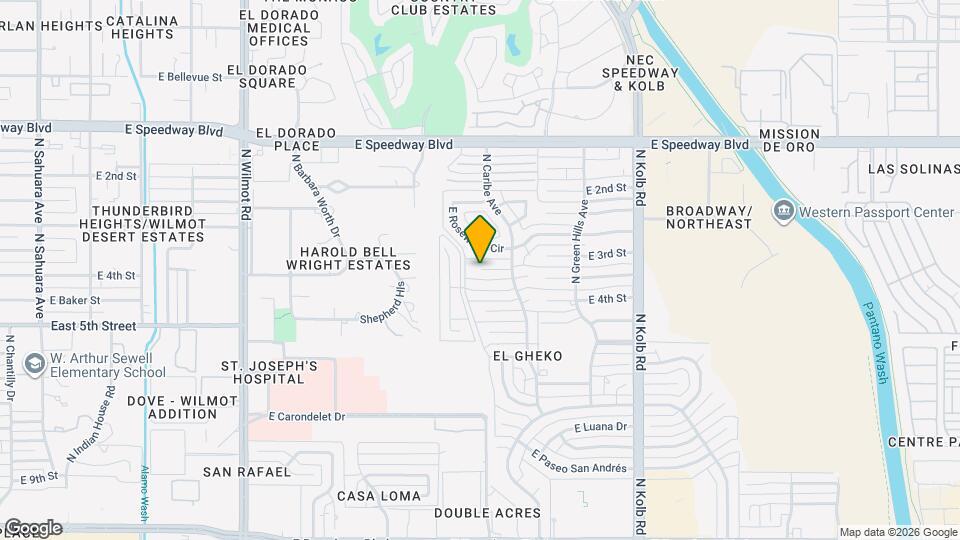 6391 E 3rd St Map and Location Details