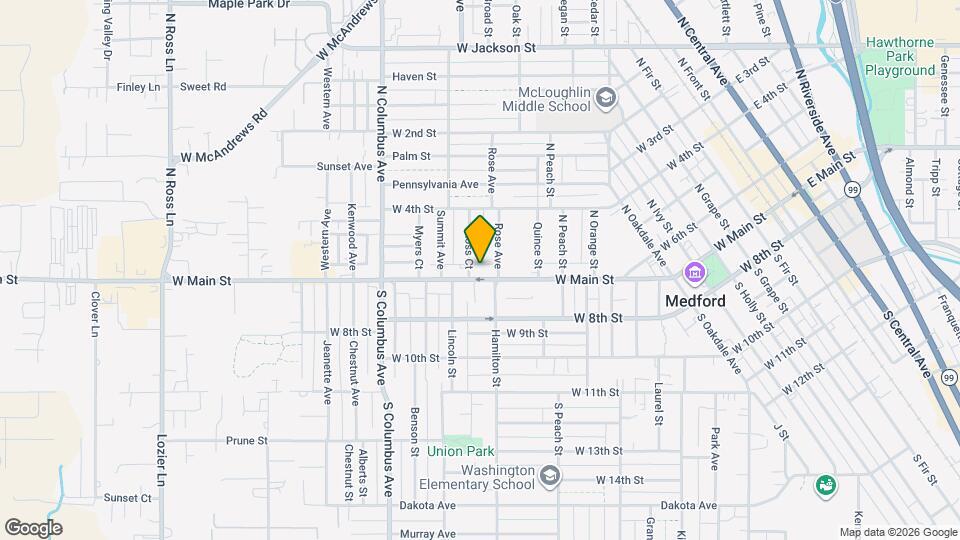 1218 W Main St Mapa y Detalles de la Ubicación