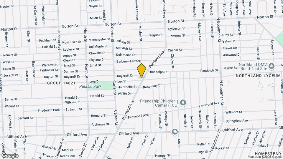 833 Portland Ave Map and Location Details