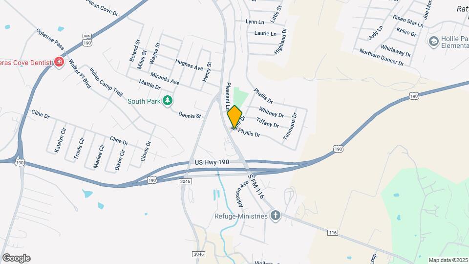 2733 Phyllis Dr Map and Location Details