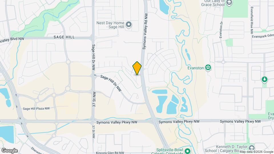 146 Sage Hill Grove NW Map and Location Details