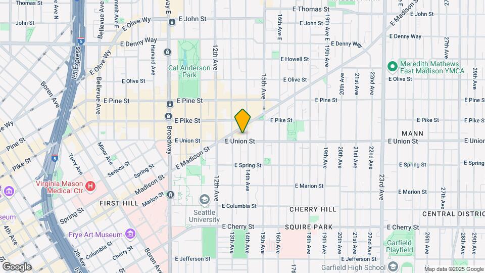 1314 E Union St Map and Location Details