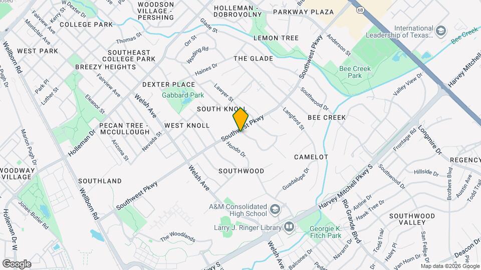 1800 Shadowwood Dr Map and Location Details