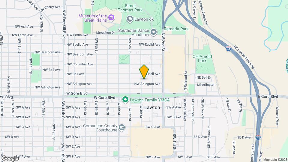 309 NW Arlington Ave Map and Location Details