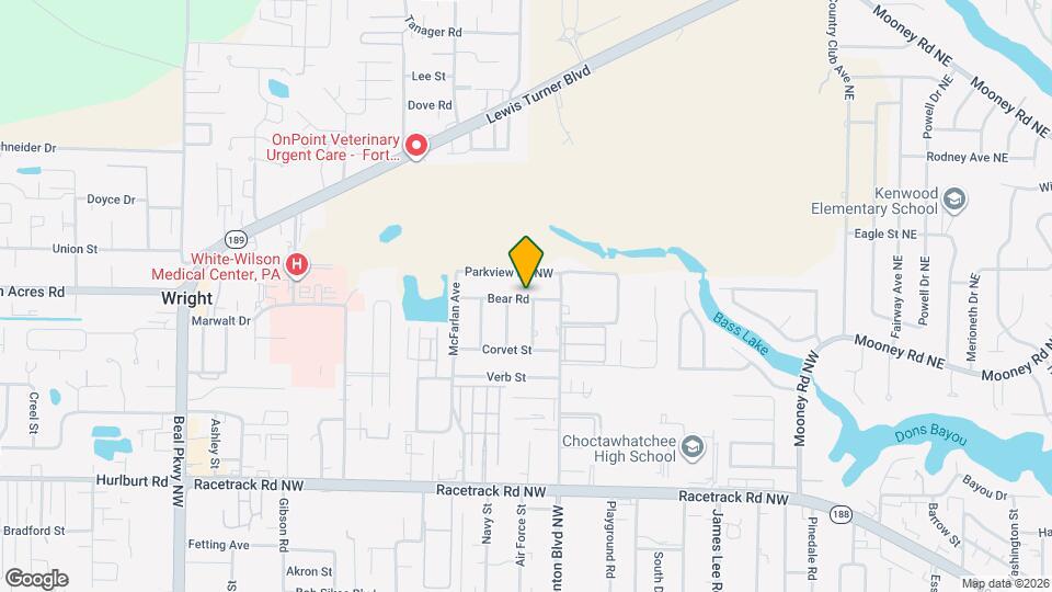 422 Bear Rd Map and Location Details