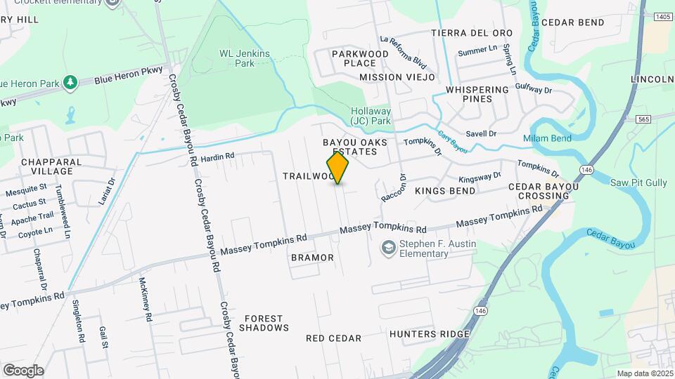 3911 Sugardale St Map and Location Details