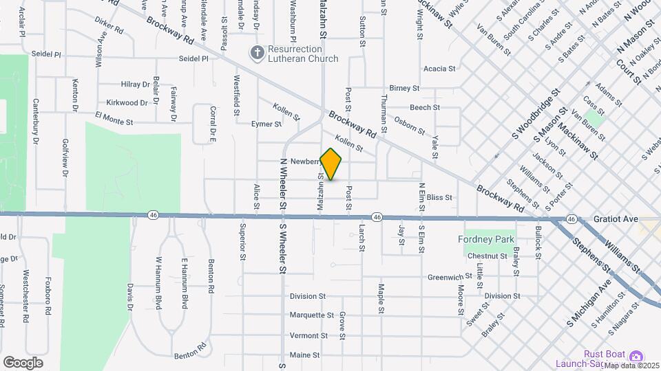 1831 Ottawa St Map and Location Details