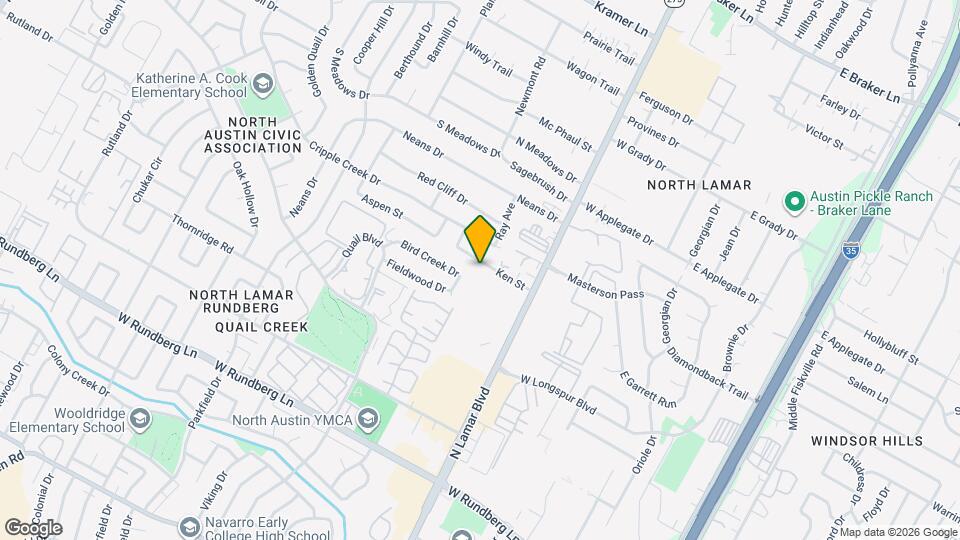 829 Ken St Map and Location Details