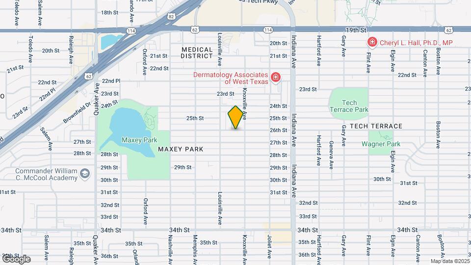 3607 26th St Map and Location Details