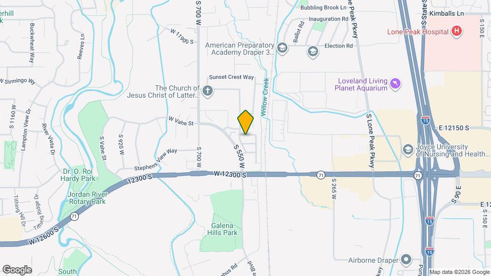 529 Fox Chase Dr Map and Location Details