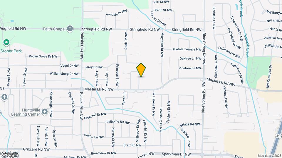 3610 Dawnwood Dr NW Map and Location Details