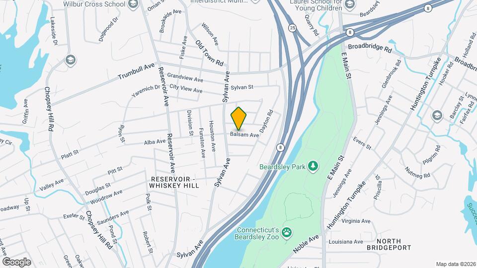 96 Balsam Ave Map and Location Details