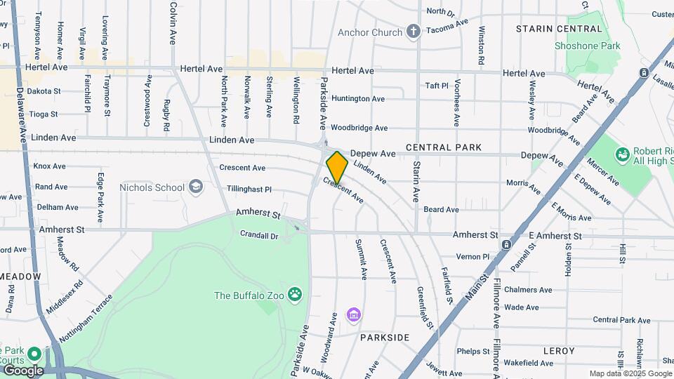 492 Woodward Ave, Unit 1 Map and Location Details