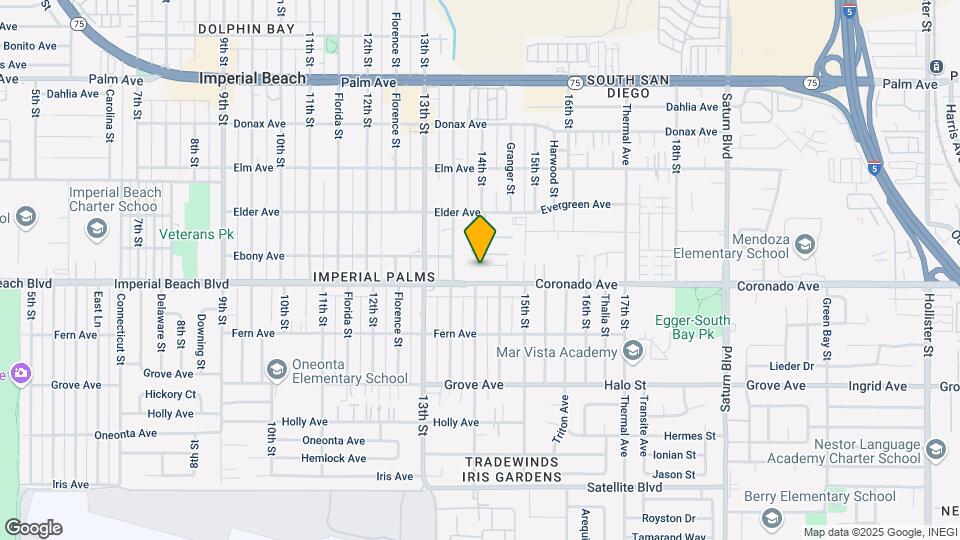 1411 Eboe Ave Map and Location Details