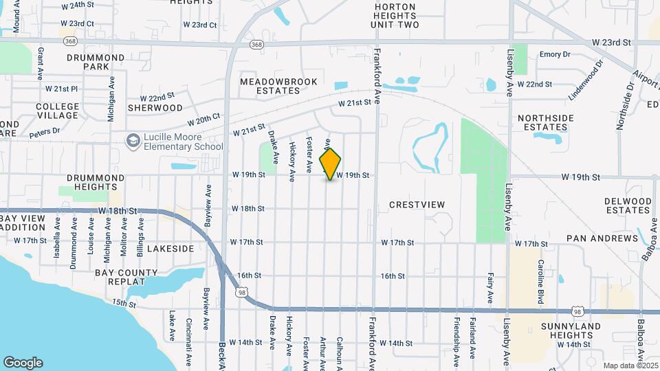 1812 Arthur Ave Map and Location Details